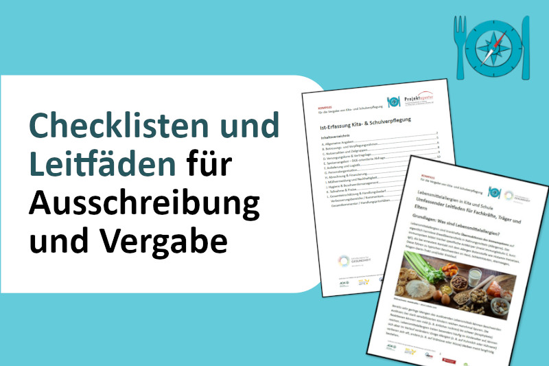 Checklisten und Leitfäden für die Ausschreibung und Vergabe.